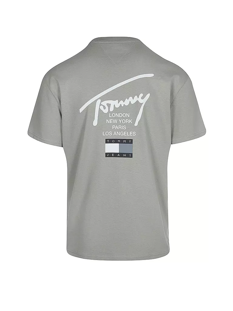 TOMMY JEANS T-Shirt grau