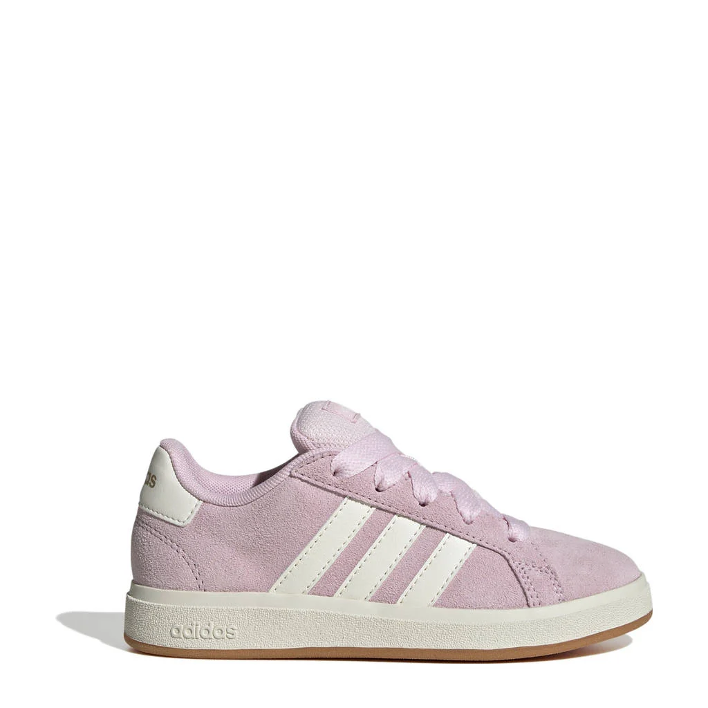 adidas Grand Courtsneakers roze/wit