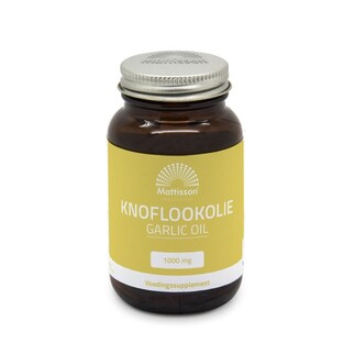 Mattisson HealthStyle Knoflookolie 1000mg Capsules 60CP