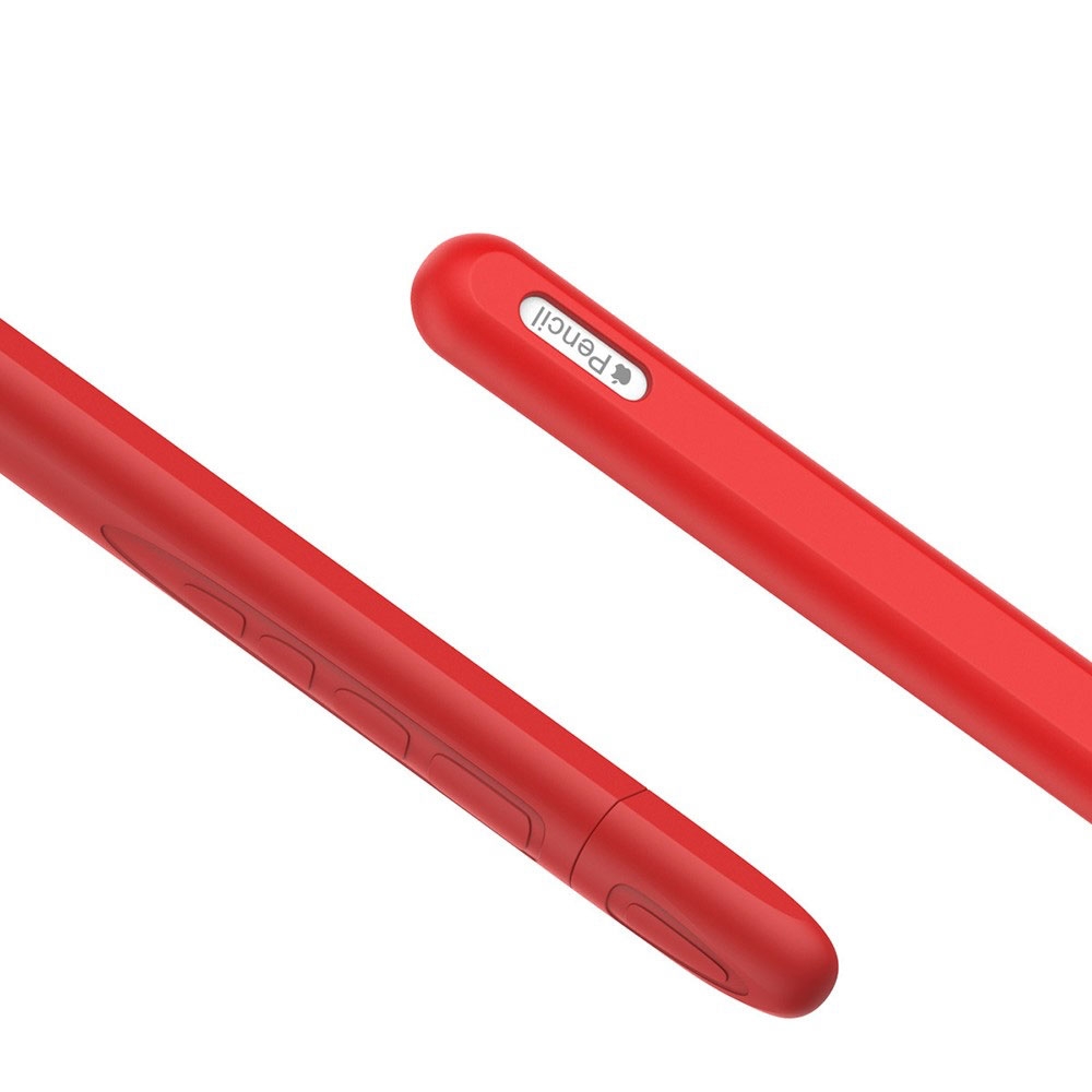 Apple Pencil (2. Generation / Pro) Silikon Schutzhülle - Rot