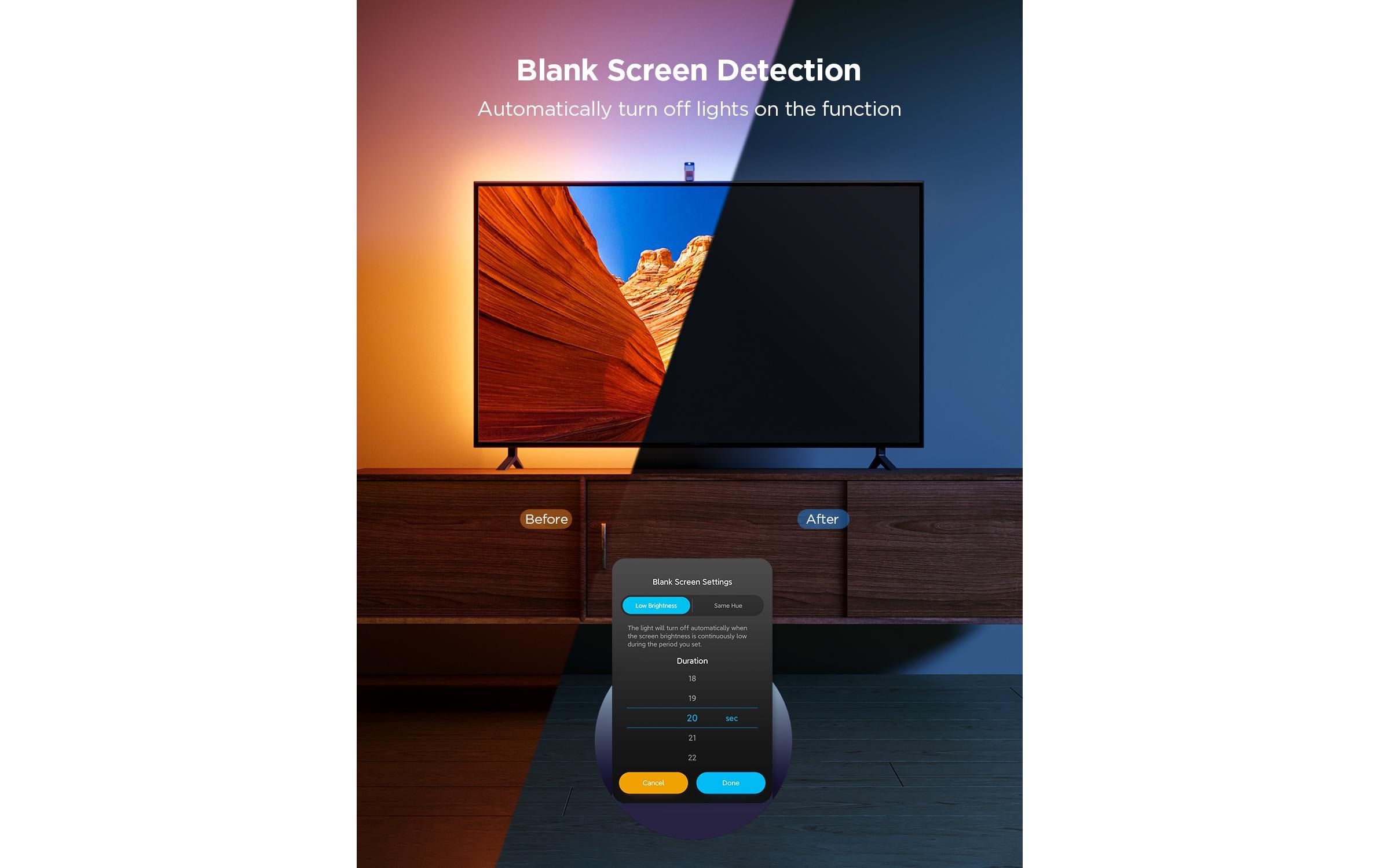 Envisual TV Backlight T3, 55