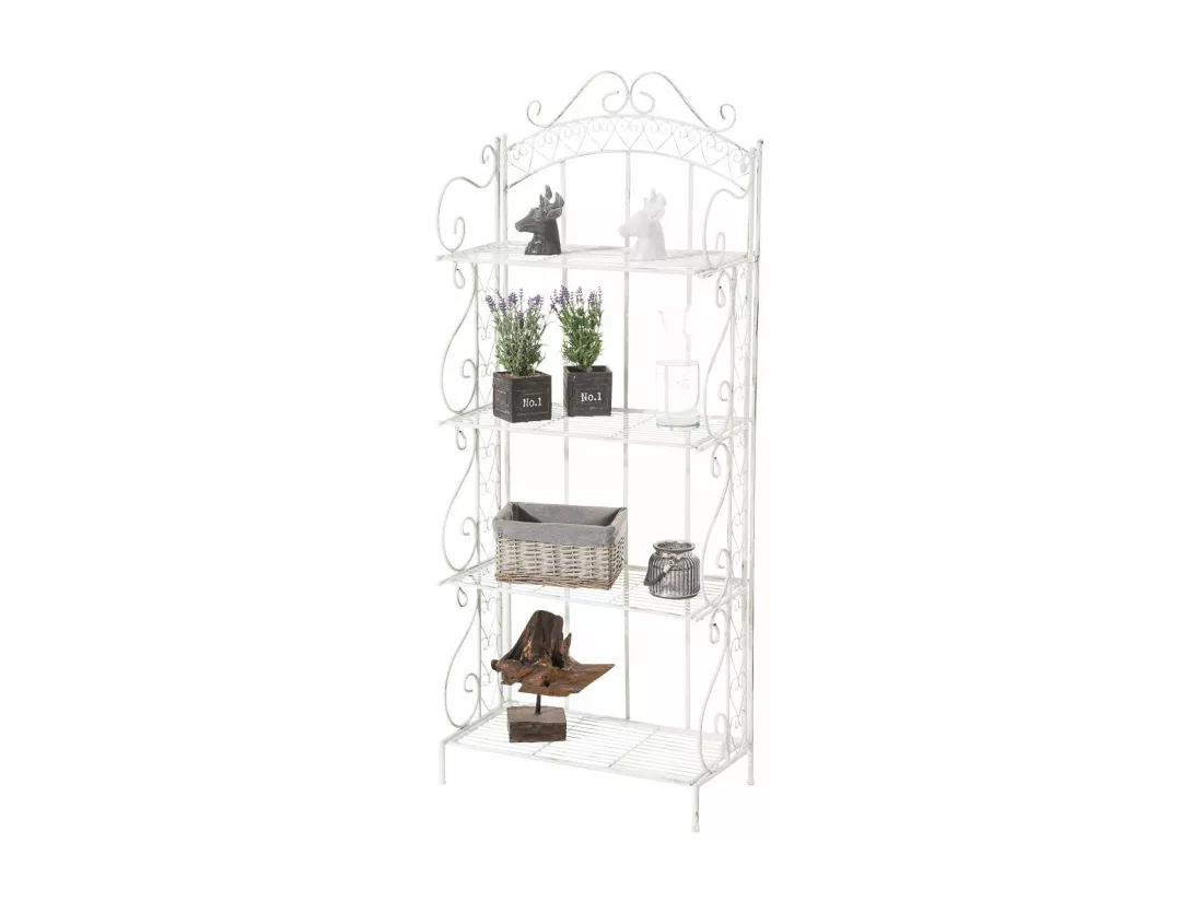 Estante para plantas 4 blanche 61 x 33 x 153 cm ETA10020