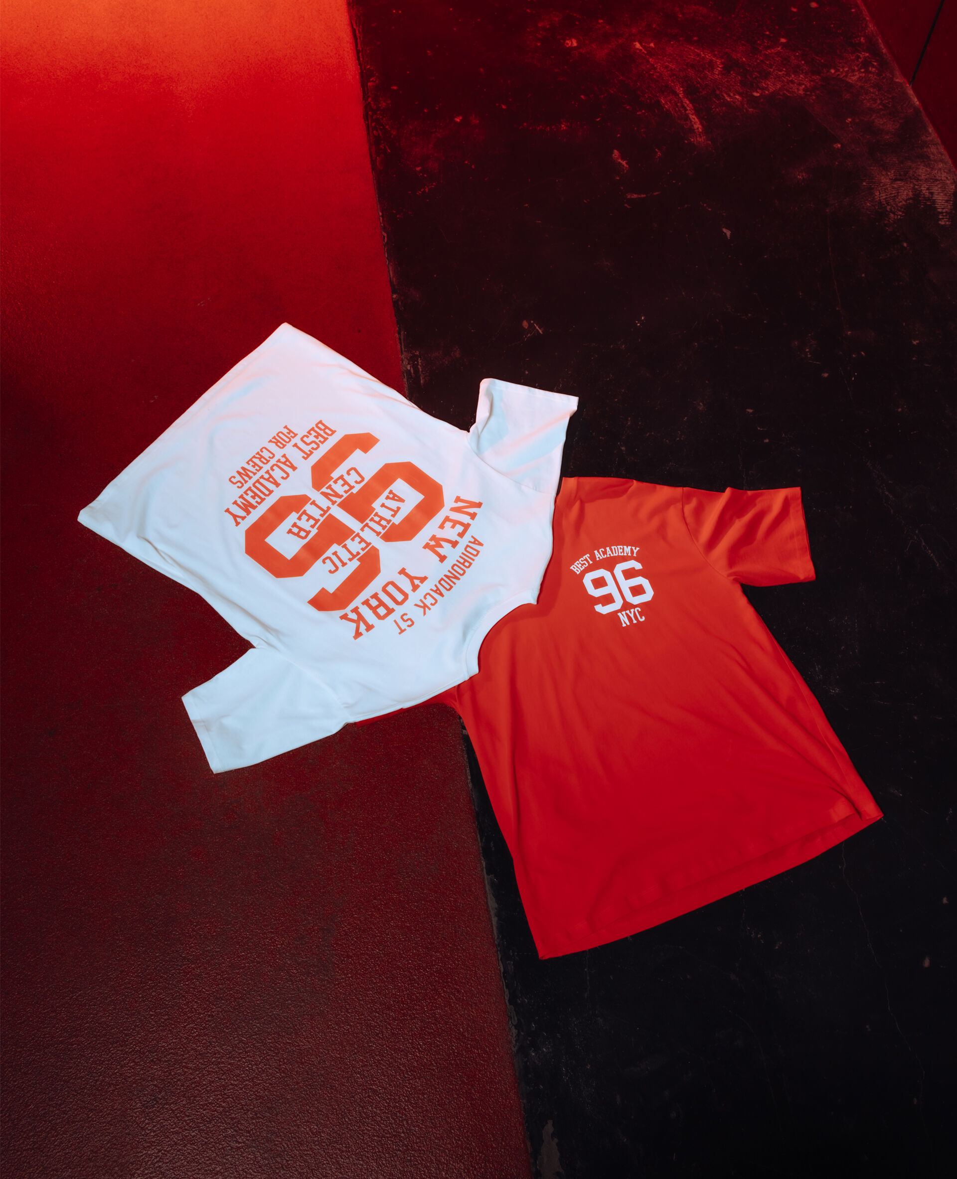 T-shirt oversize à inscriptions - Blanc