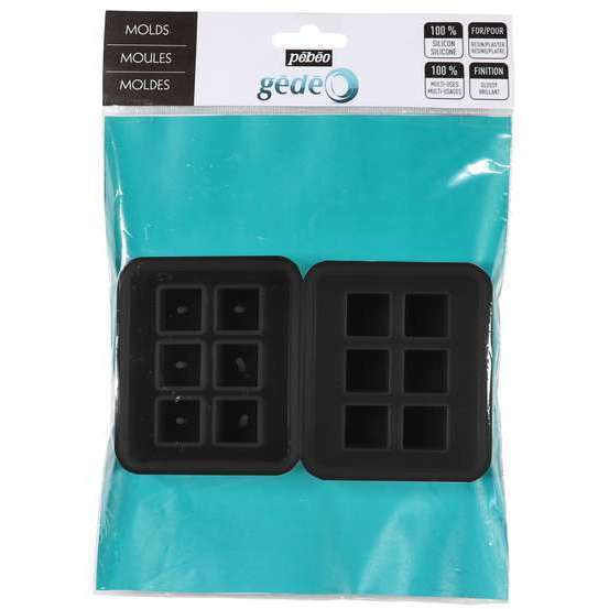 Moules cubiques en silicone