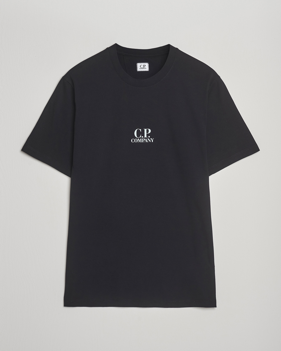 C.P. Company Jersey Back Logo T-Shirt Black