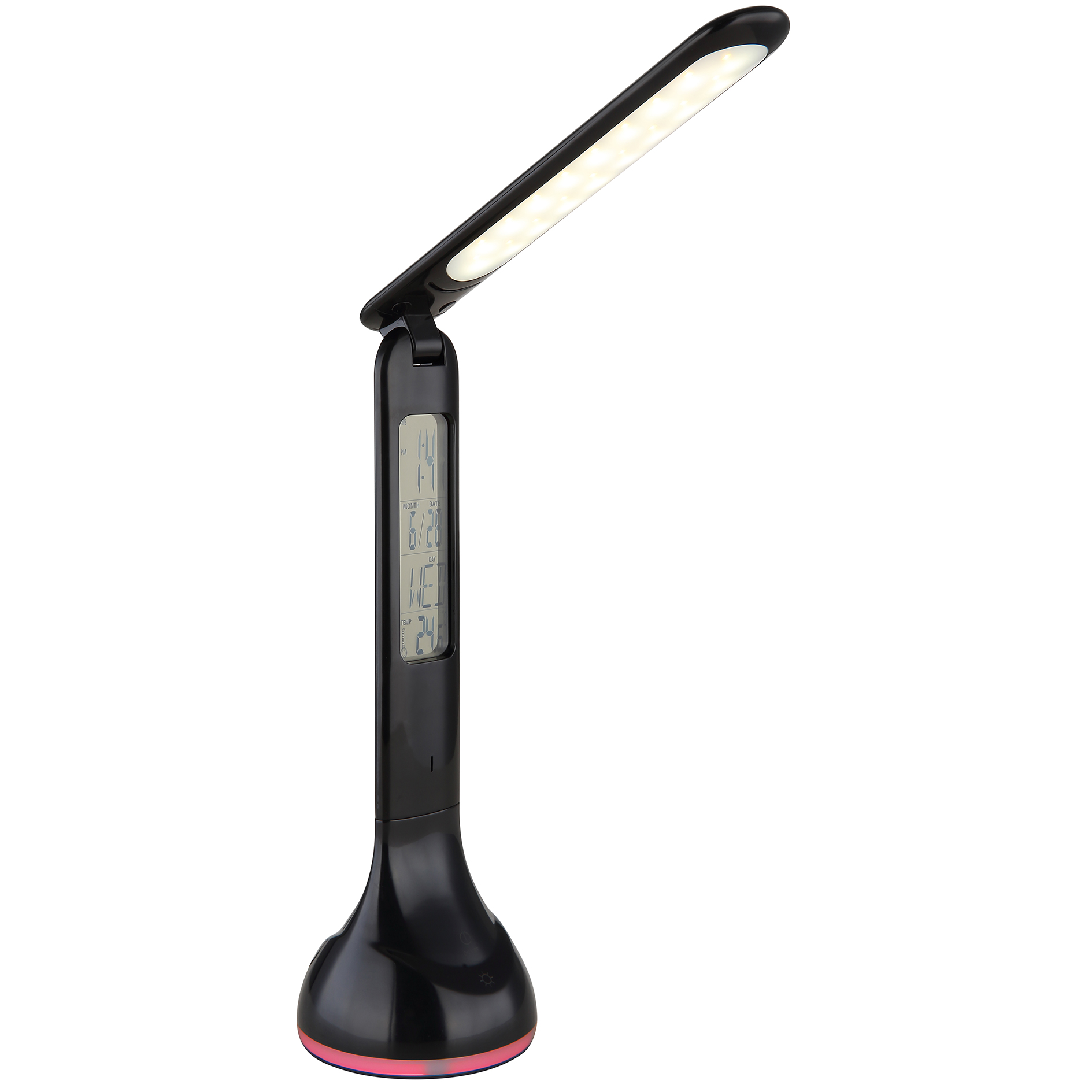 LAMPURA LED-Schreibtischleuchte - schwarz - Touch