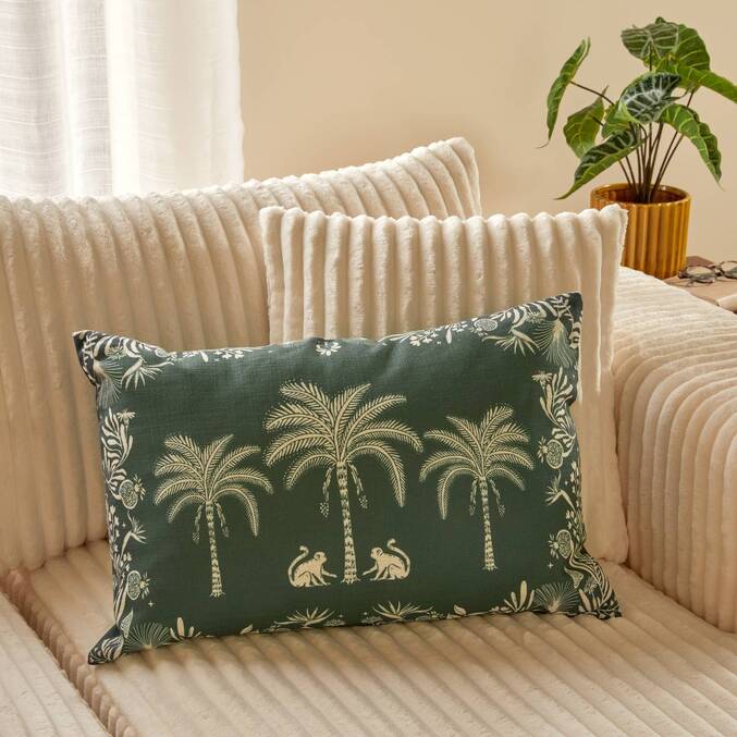 Coussin d'extérieur rectangulaire THE PALM RESORT Vert