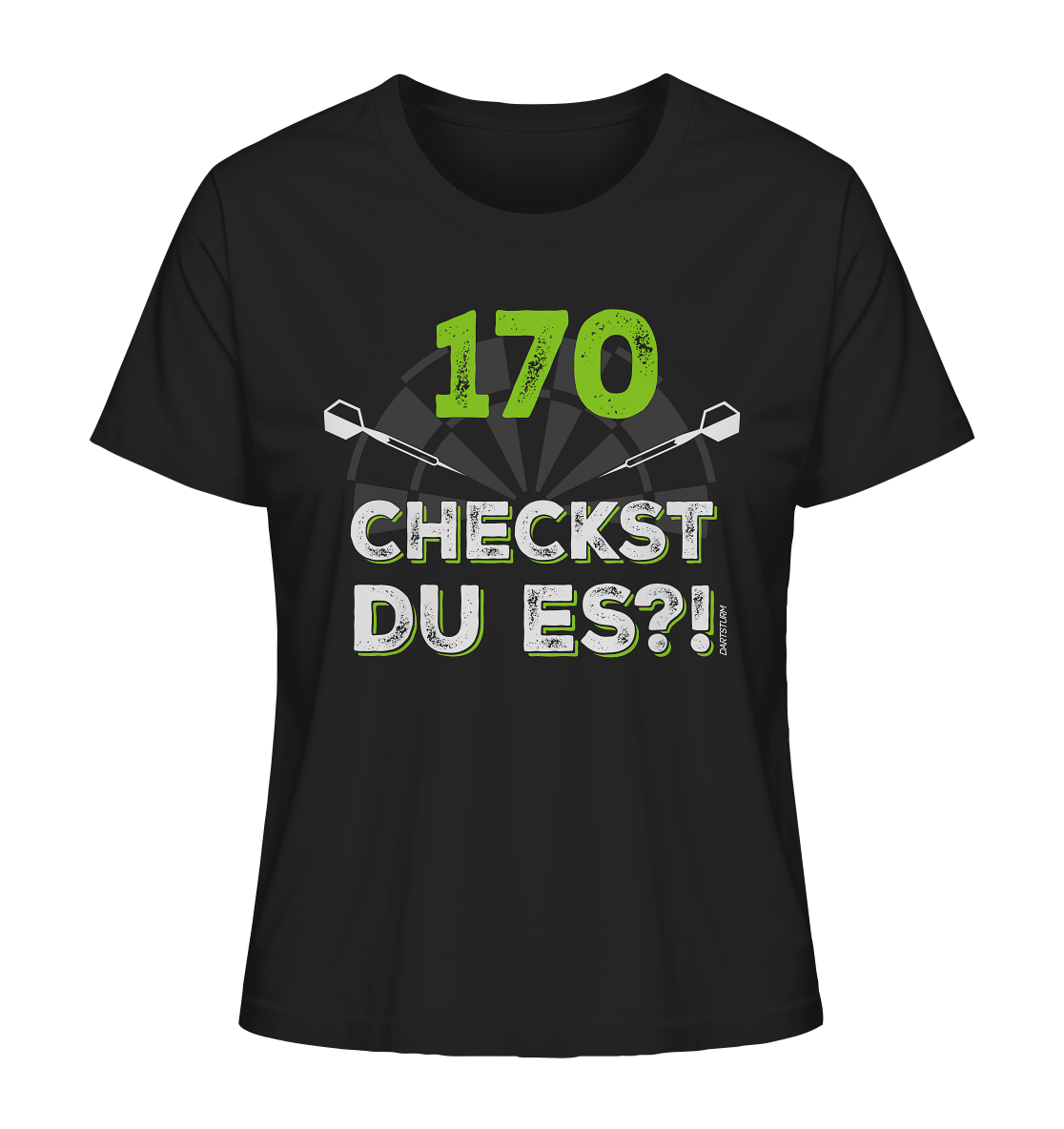 DartSturm - 170 Checkst du es - Ladies Organic Shirt