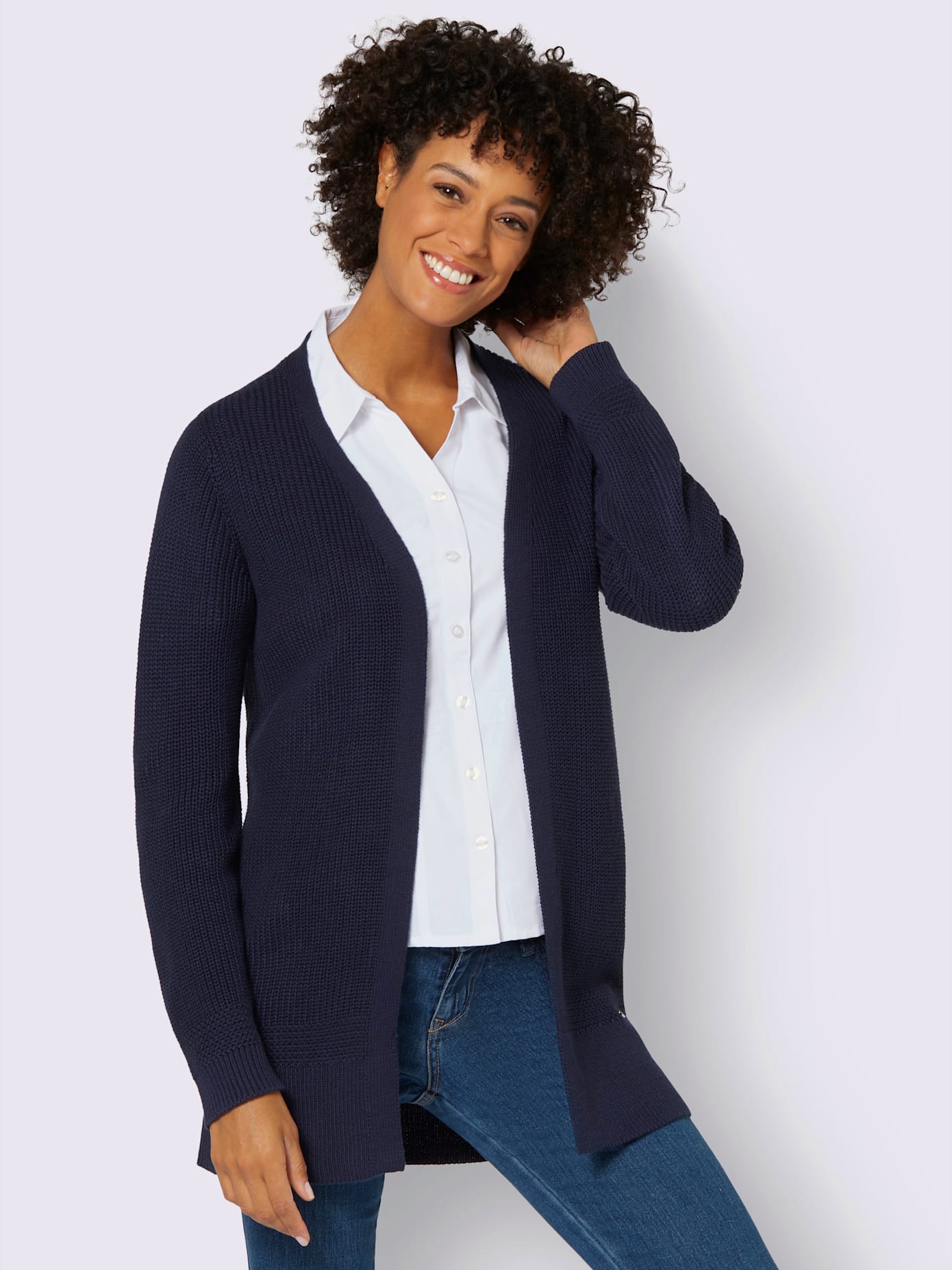 Veste en tricot 50% coton
