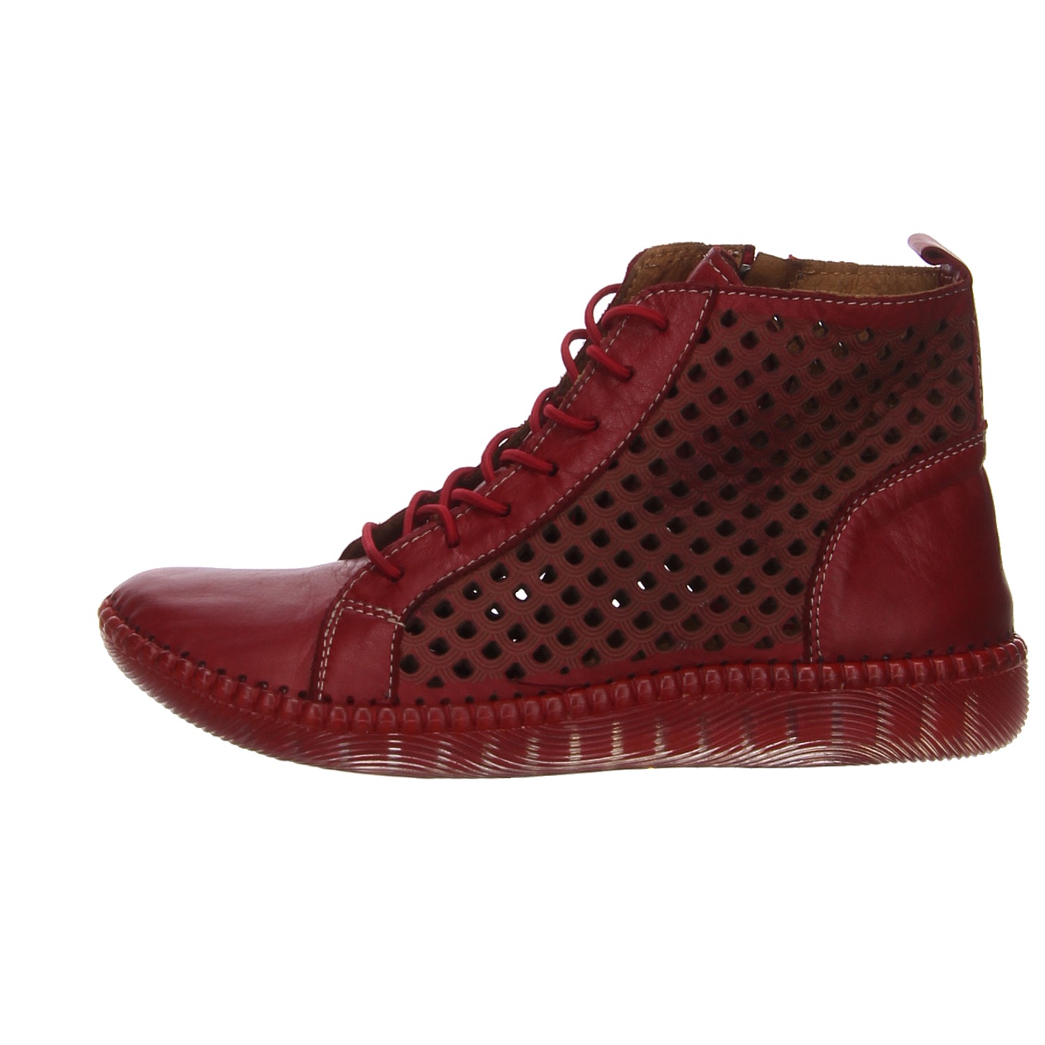 Manitu Sommerstiefeletten rot rot
