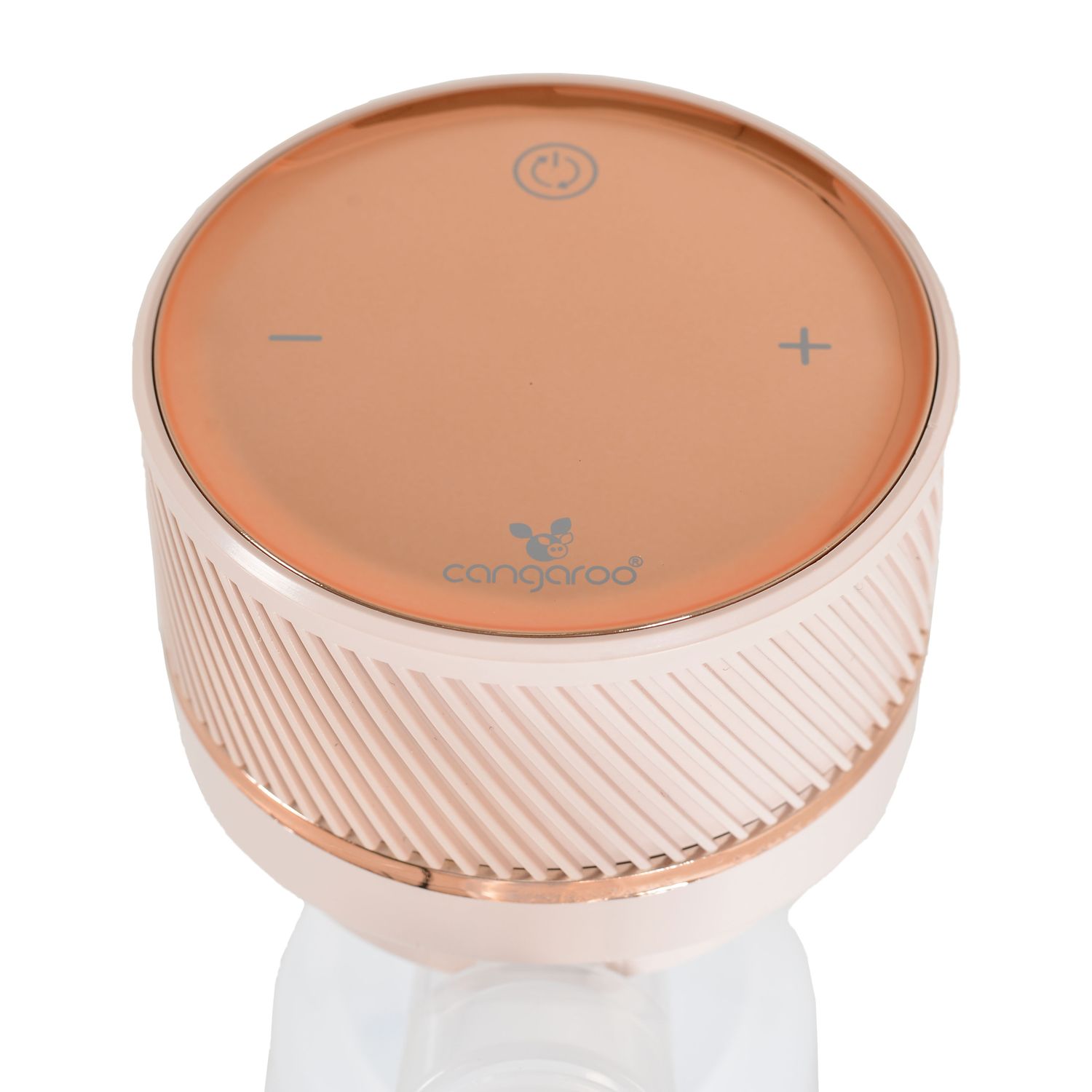 Cangaroo elektrische Milchpumpe Bianka 9 Pumpstärken Flasche Sauger 0+ Deckel beige