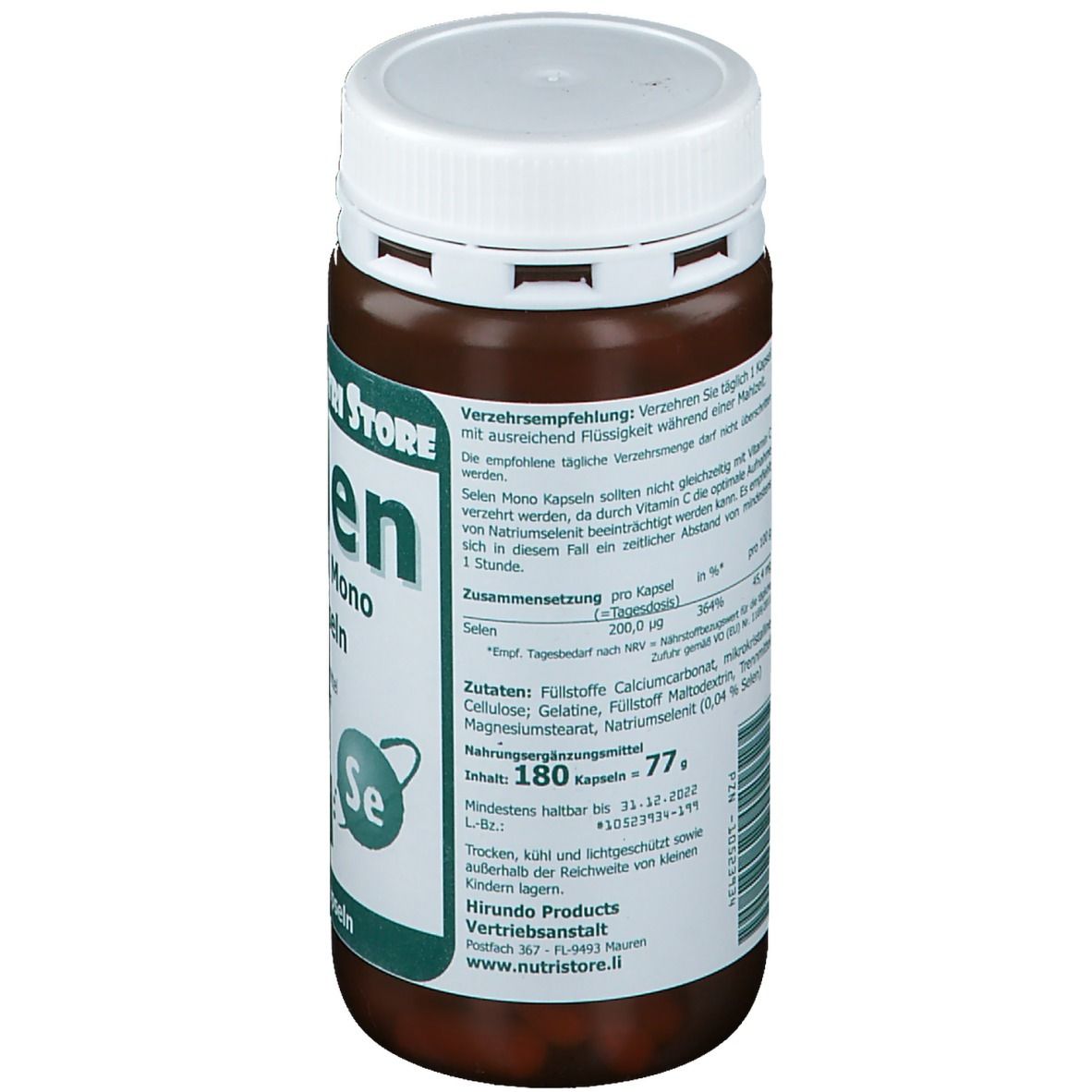 Selen 200 µg Mono