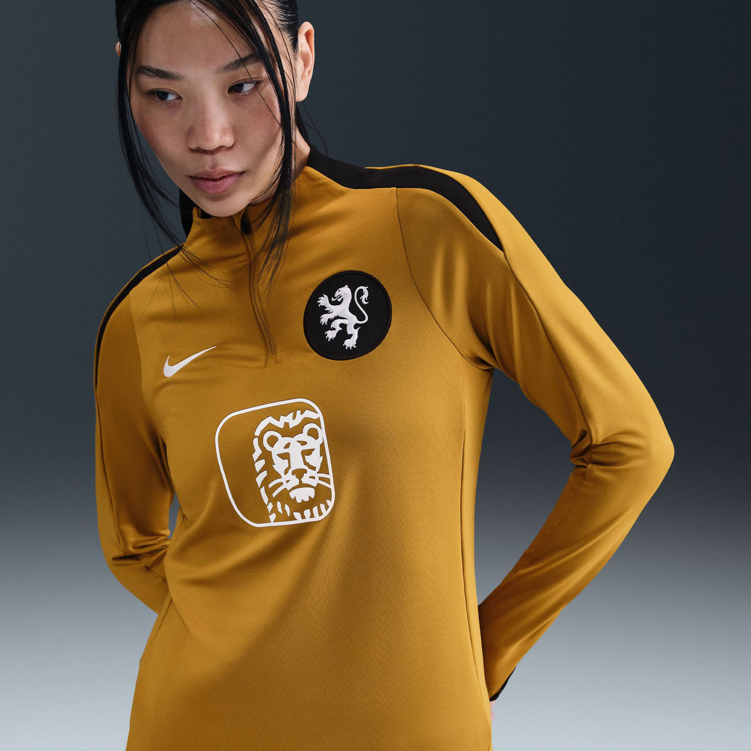 Nike Nederland Strike Drill Top Leeuwinnen Dames