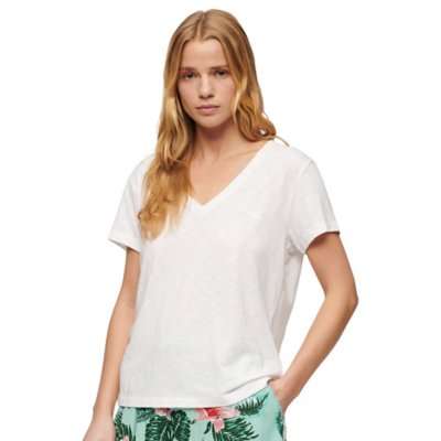 Tee-shirt à manches courtes femme Studios Slub SUPERDRY