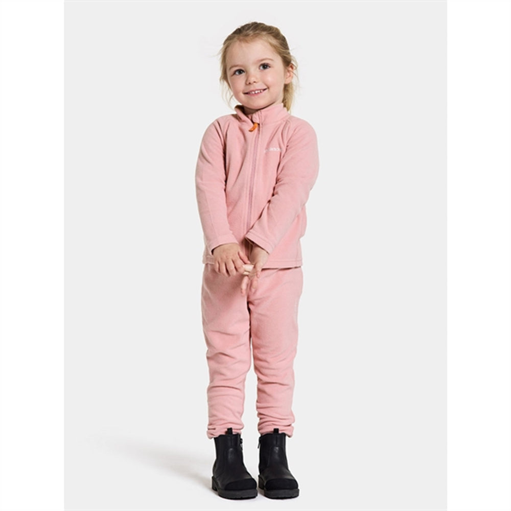 Køb Didriksons Soft Pink Monte Kids Fleece Bukser | Luksusbaby