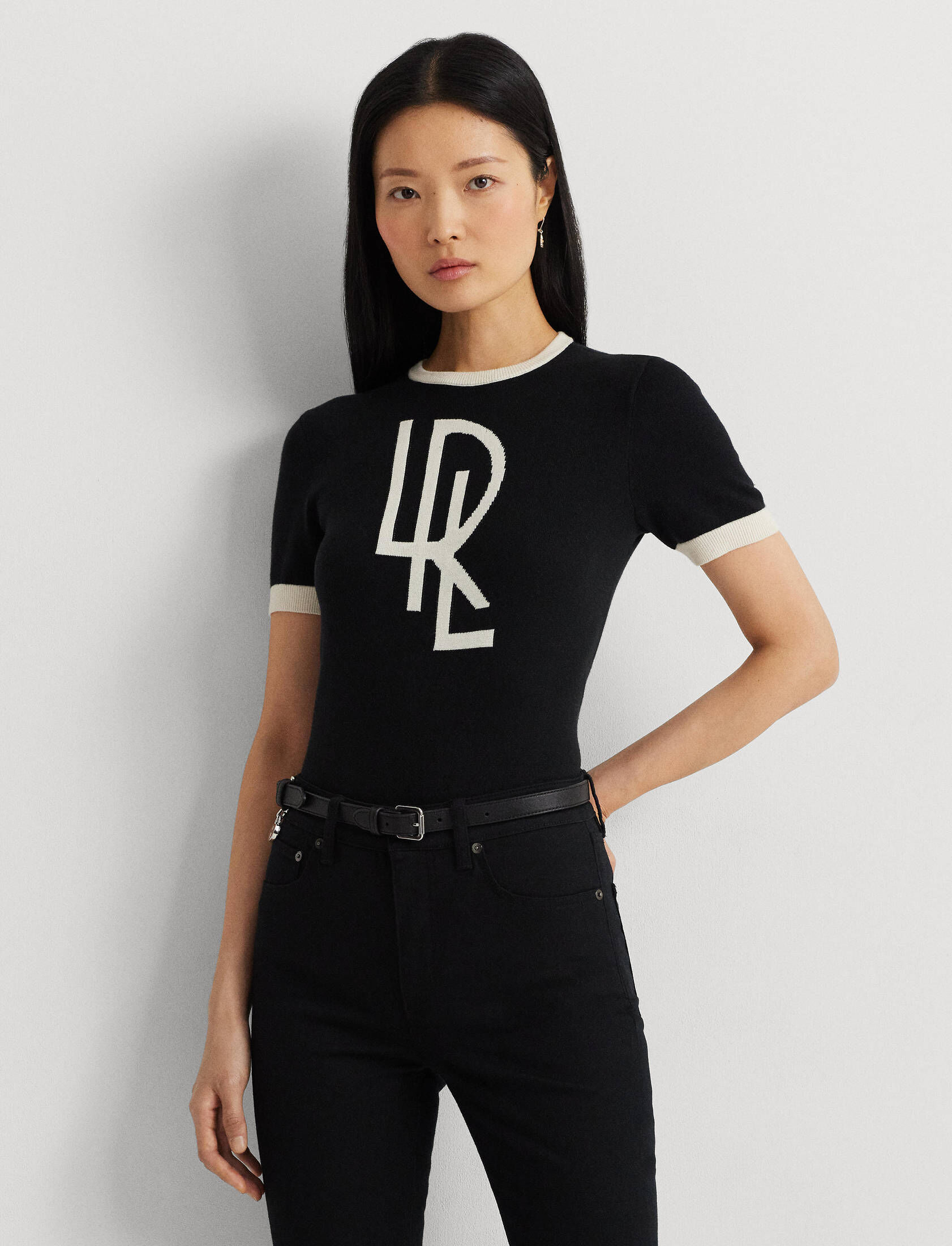 Lauren Ralph Lauren| Damen Strickpullover Kurzarm