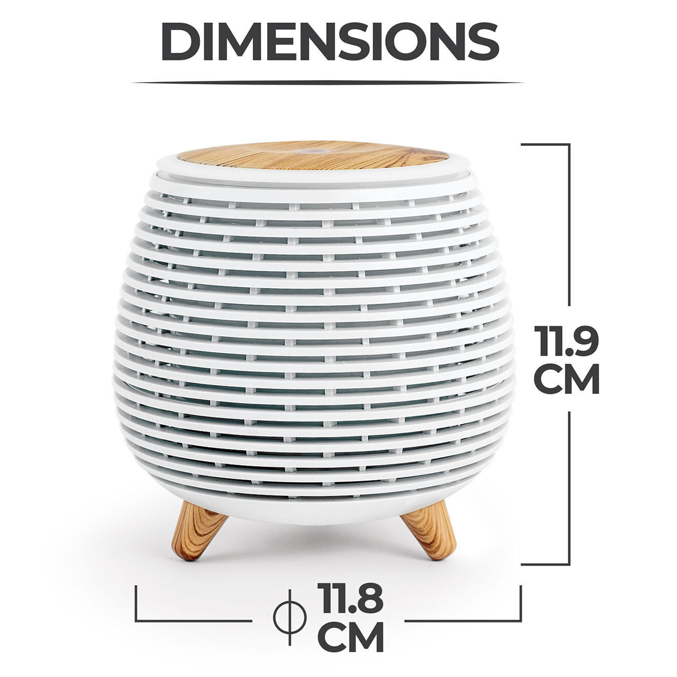 Yoghi Diffuseur d'arôme ultrasonique USB multicolore - 90 ml