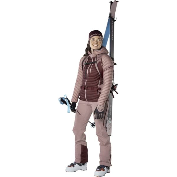 Doudoune ski de randonnée DYNAFIT RADICAL DOWN RDS W HOOD JKT MOKAROSA