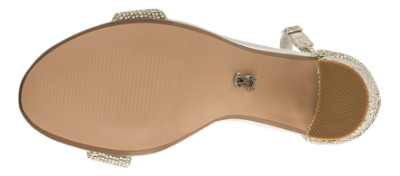 Steve Madden Damesandal med hæl Sølv SM11000371