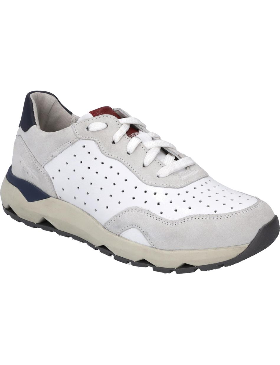 Sneaker Jonah 02, weiss-blau