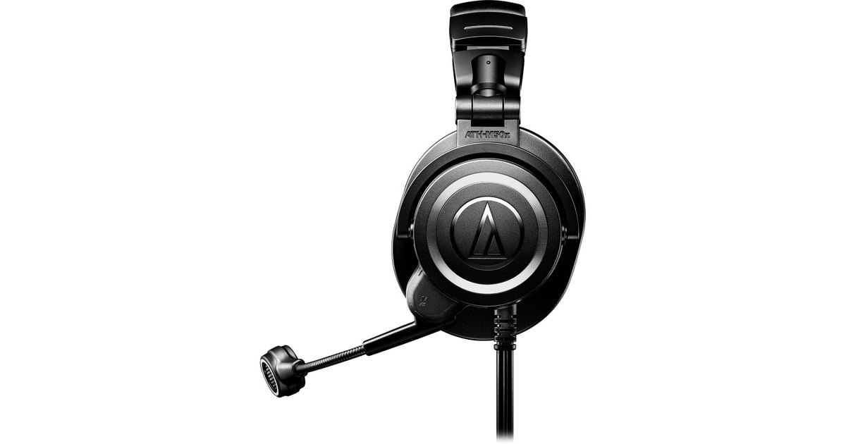 Audio-TechnicaATH-M50xSTS StreamSet over-ear headset  (Zwart)