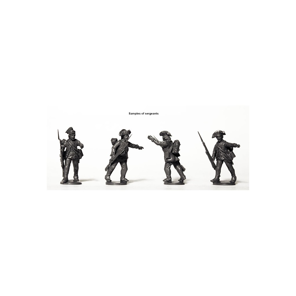 Infanterie Britannique Guerre d'Indépendance Américaine