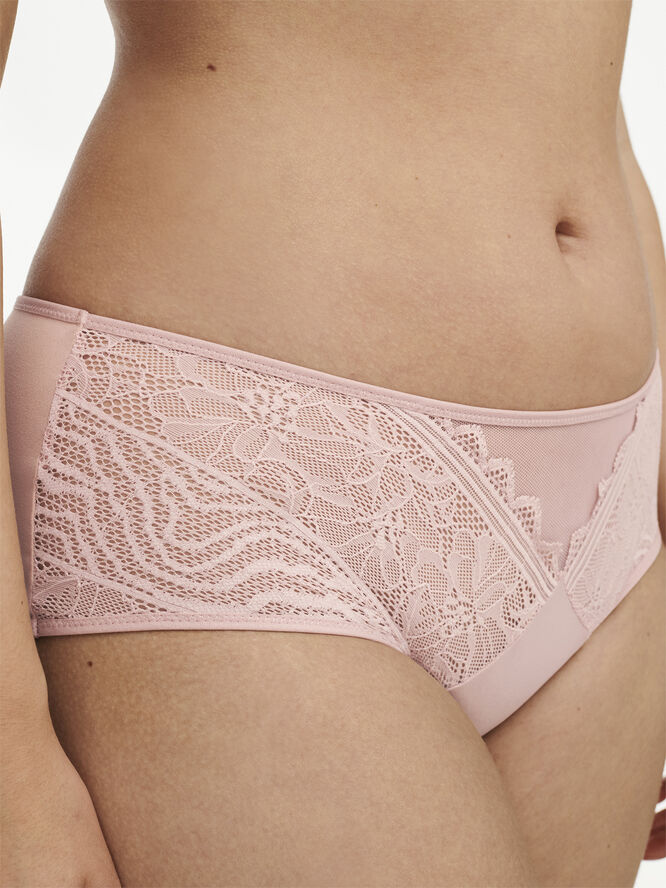 Chantelle Floral Touch Shorty Lyserød