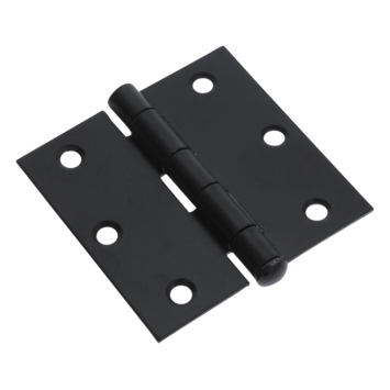 KARWEI Scharnier met losse pen 75x75 mm zwart - 2 stuks
