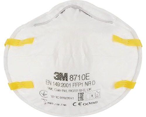 3M™ 8710PRO20 ademhalingsmasker, beschermingsniveau FFP1, verpakking van 20