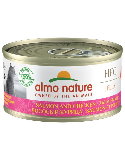 Almo Nature Hfc Cat Natural Blik 70 g - Kattenvoer