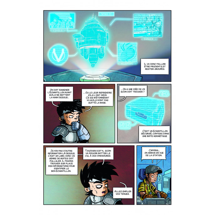 Space Unit : La BD dont vous êtes le Héros
