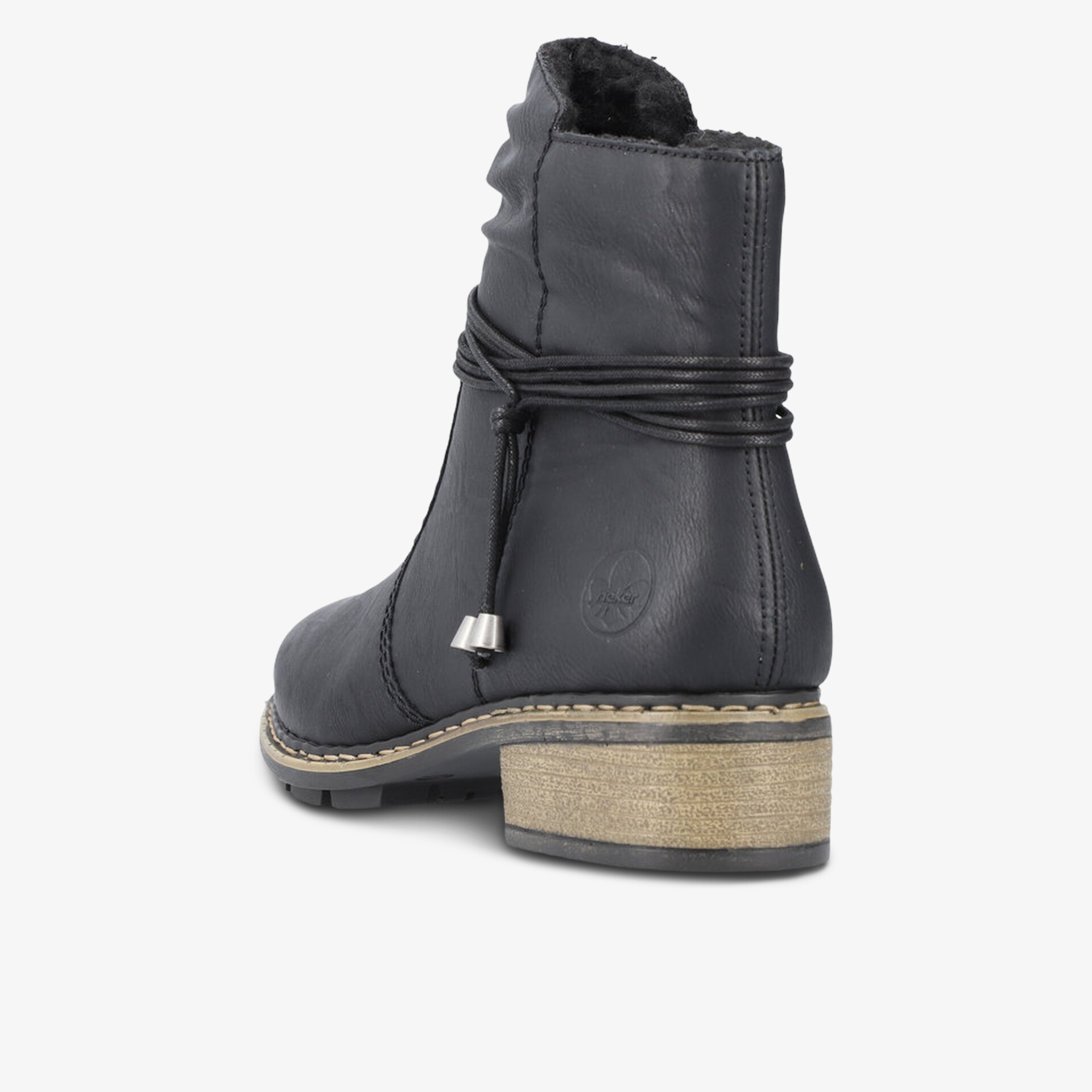rieker Damen Klassische Stiefeletten schwarz