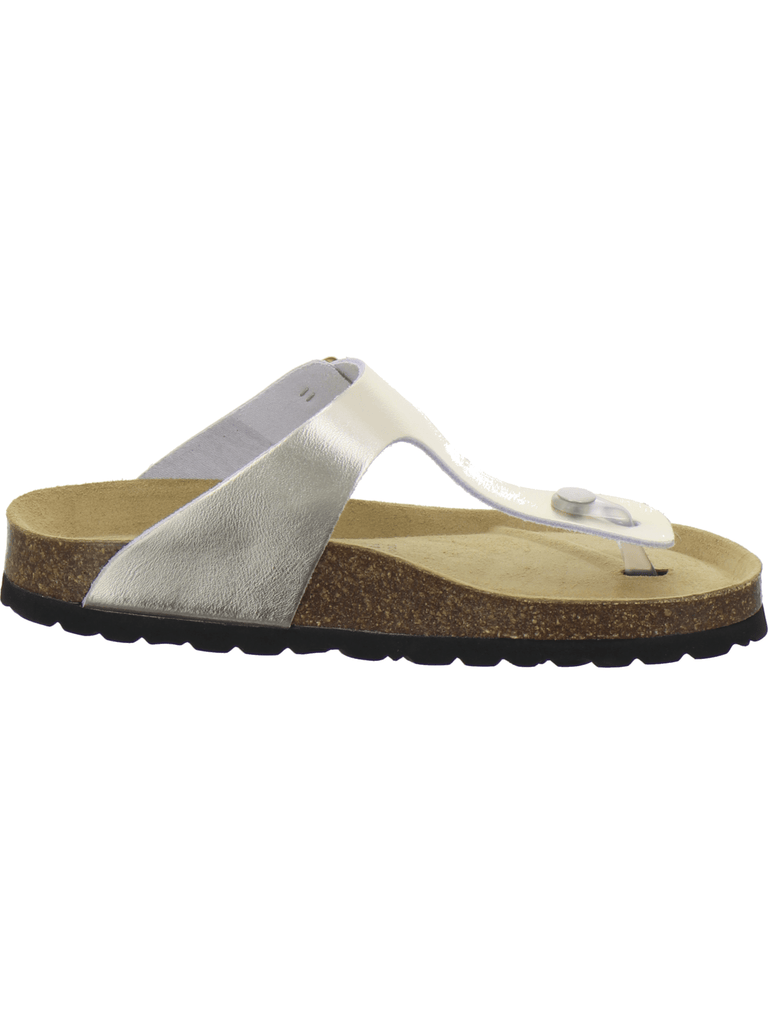 Zehensteg Sandalen Damen gold