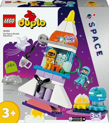LEGO DUPLO Town 10422 3-i-1 Romfergeeventyr