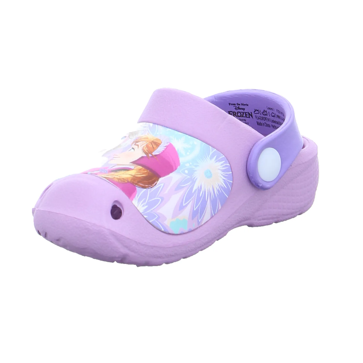 Badeschuhe Kinder Flieder Synthetik