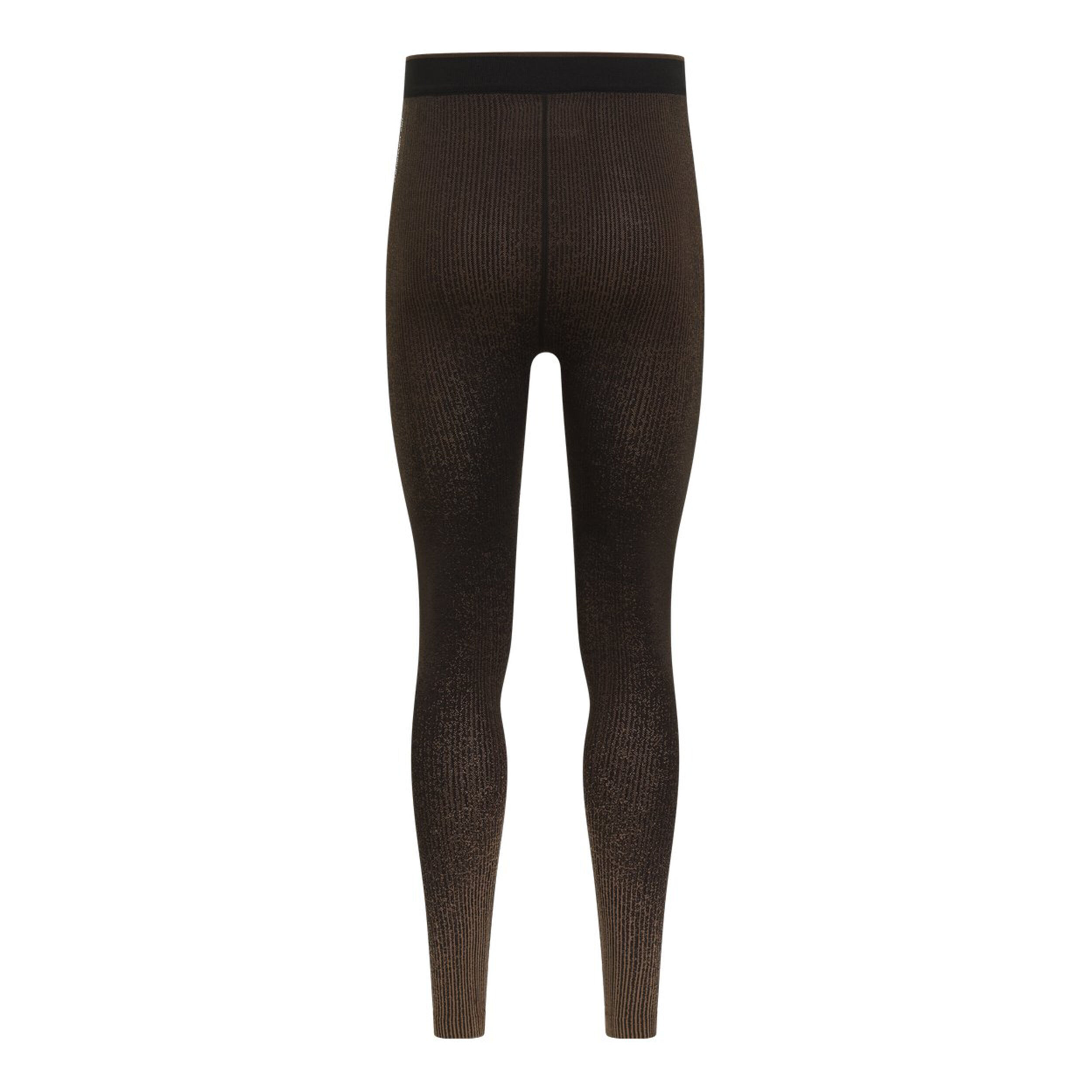 Odlo Performance Warm Blackcomb Collant Tight Hommes - Marron