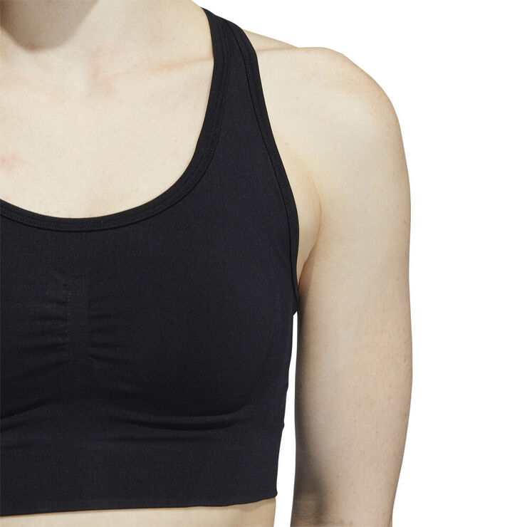 adidas FORMOTION Sculpt Medium-Support sports bh Sort