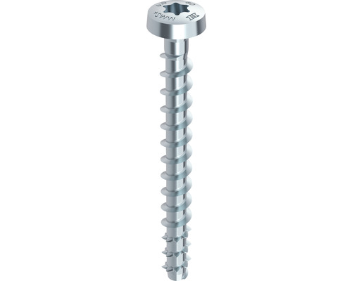 HECO-MULTI-MONTI-plus P betonschroef pankop TX 6x30 mm blauw verzinkt 200 stuks