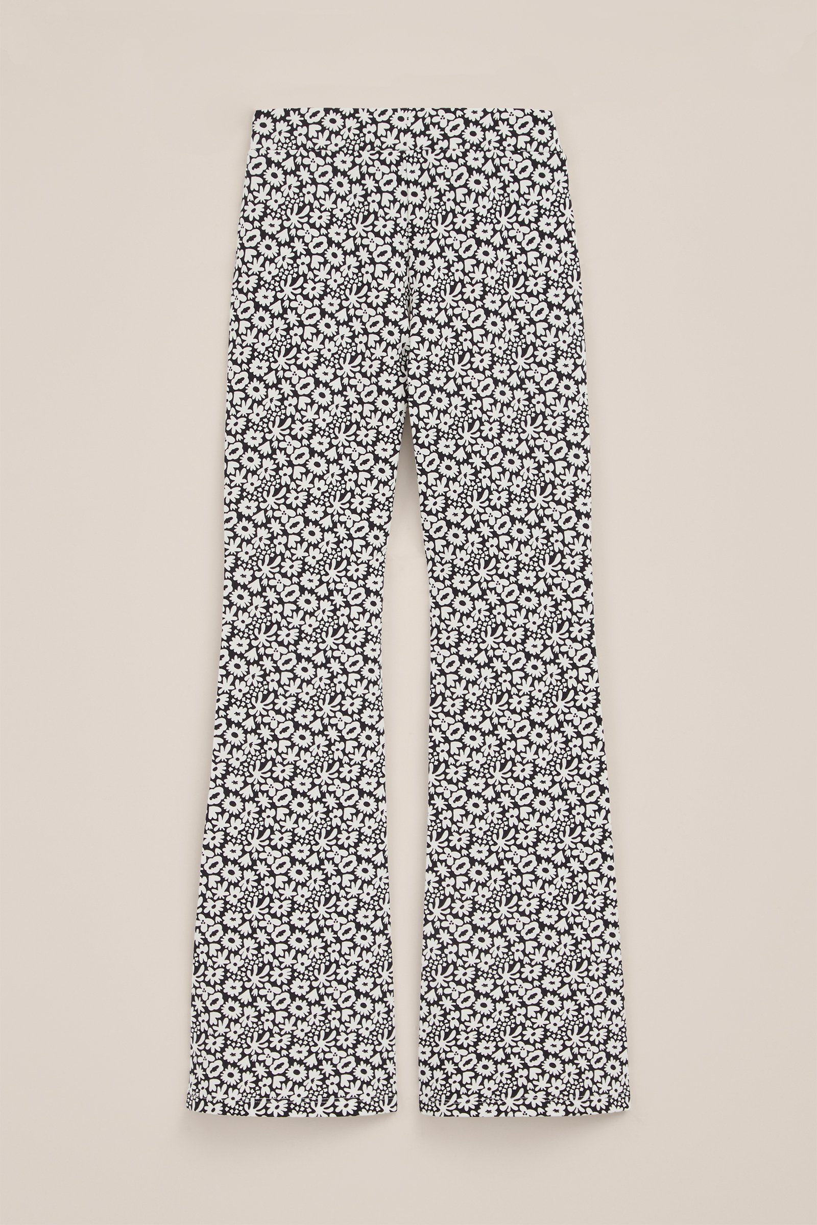 Meisjes flared legging met dessin WE Fashion Multikleur