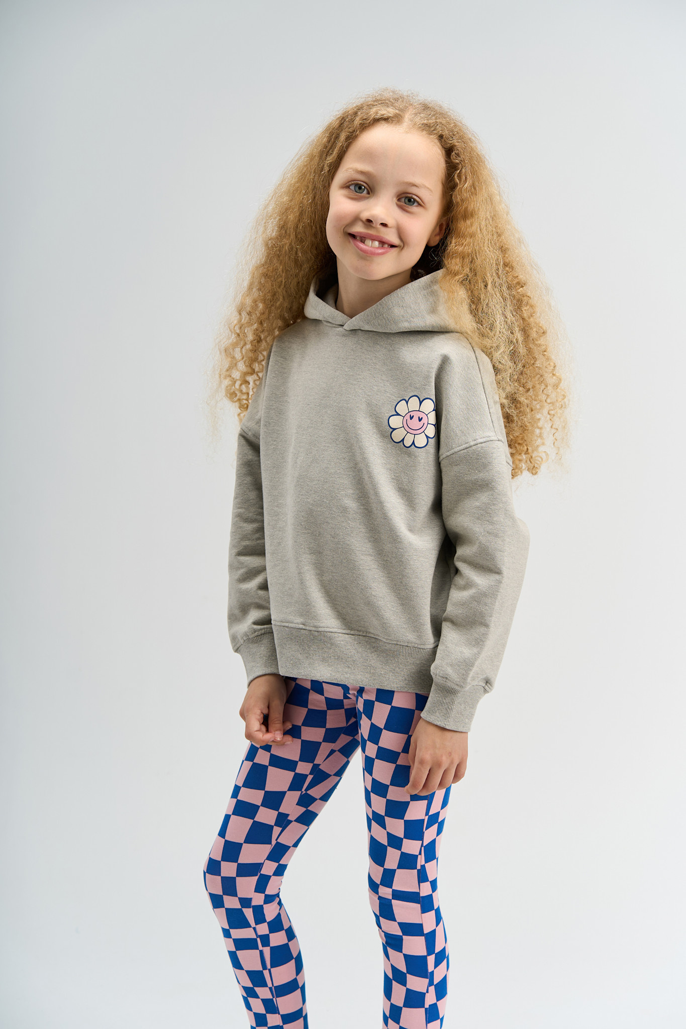 The New The New legging Sisse silver pink aop