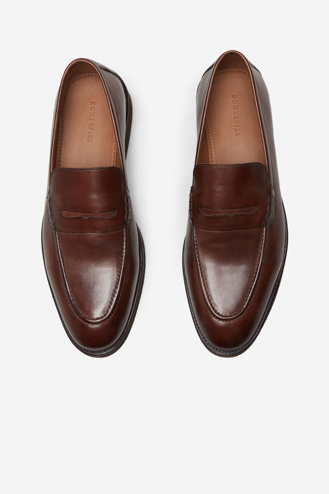 Mocassins sociais - Marrom escuro