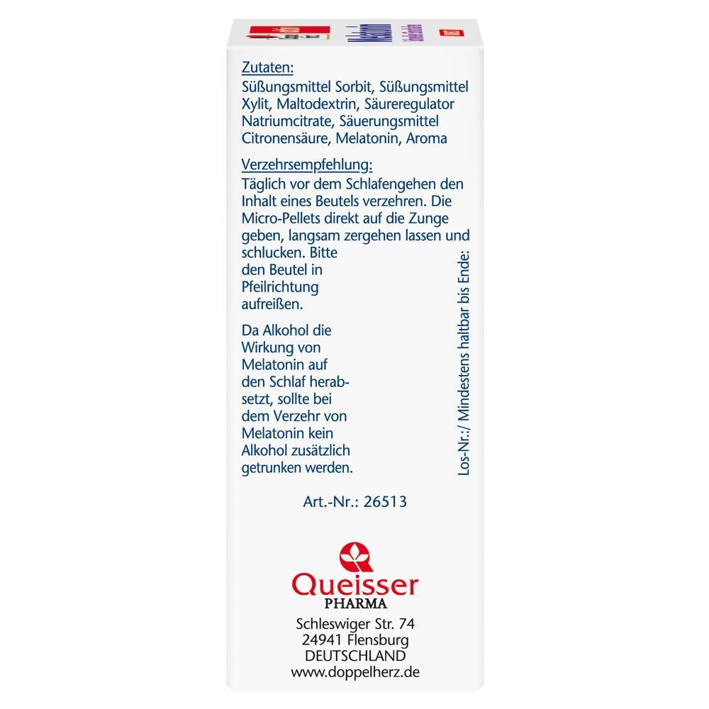 Doppelherz® aktiv Melatonin Schneller Einschlafen