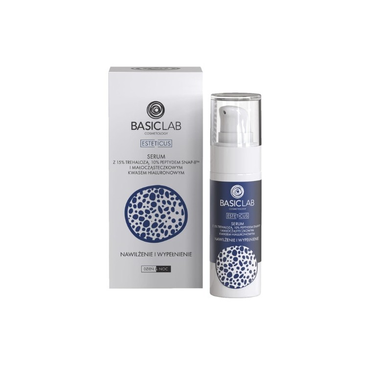 BasicLab Esteticus Serum met Trehalose 15% en 10% Peptide 30 ml