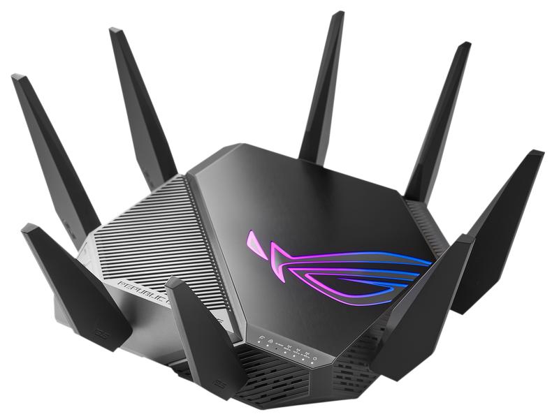 ASUS Tri-Band WiFi Router ROG Rapture GT-AXE11000 GT-AXE11000 Tri-Band WiFi 6E (802.11ax) Gaming-Router