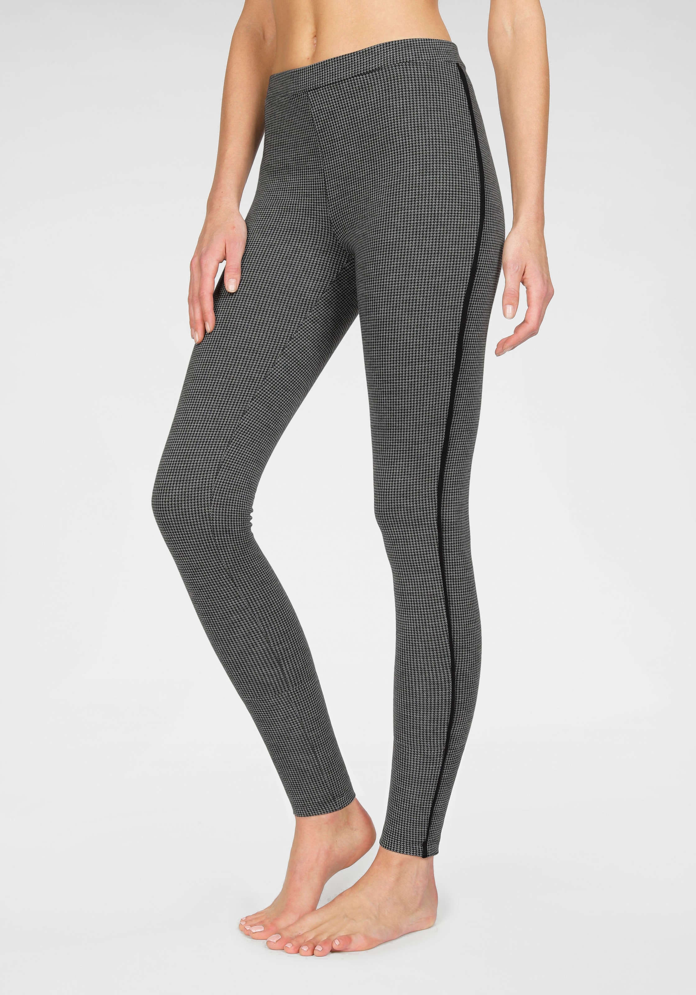 LASCANA Leggings  mit Pepita Muster