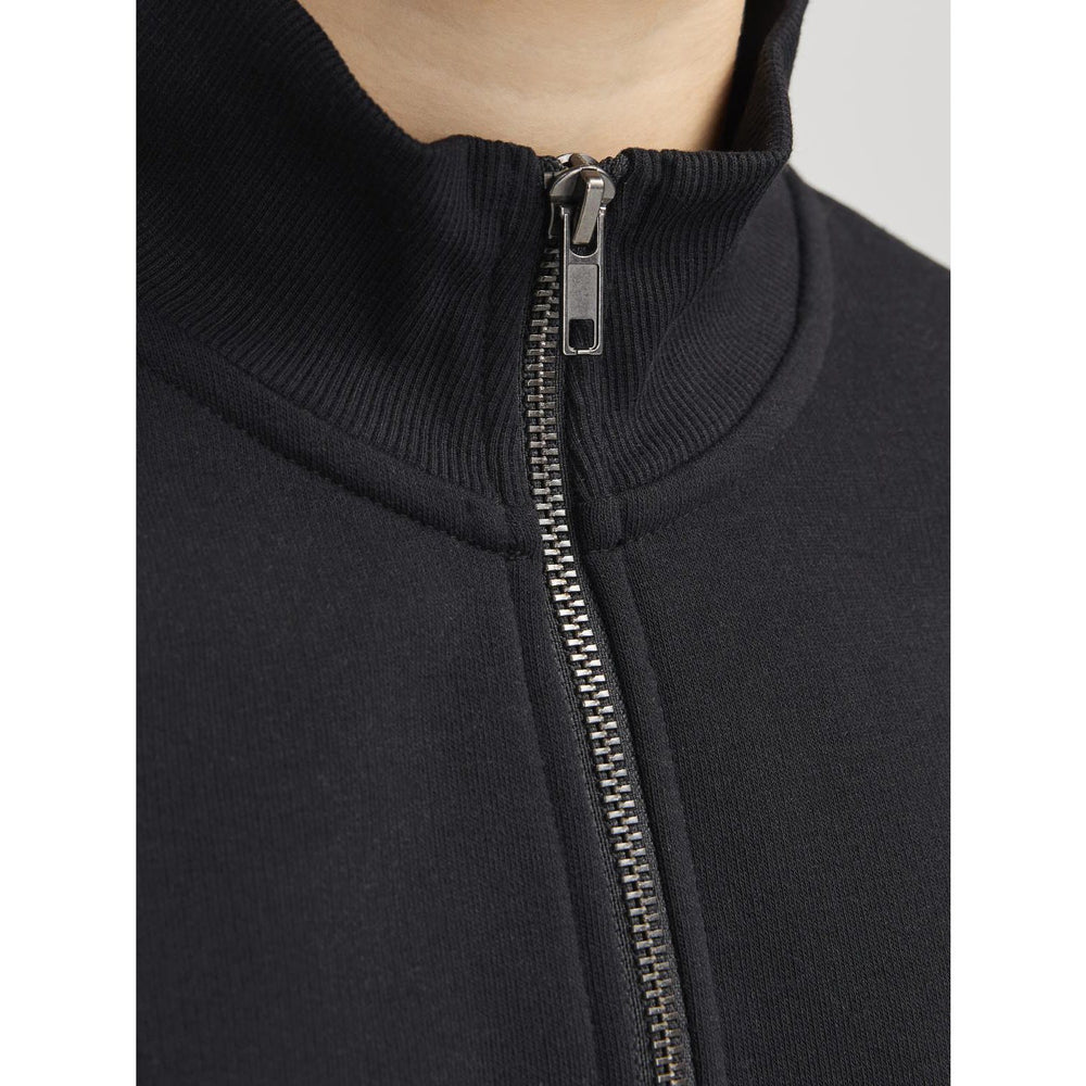 Køb Jack & Jones Junior Black Bradley Sweatshirt Half Zip Noos
