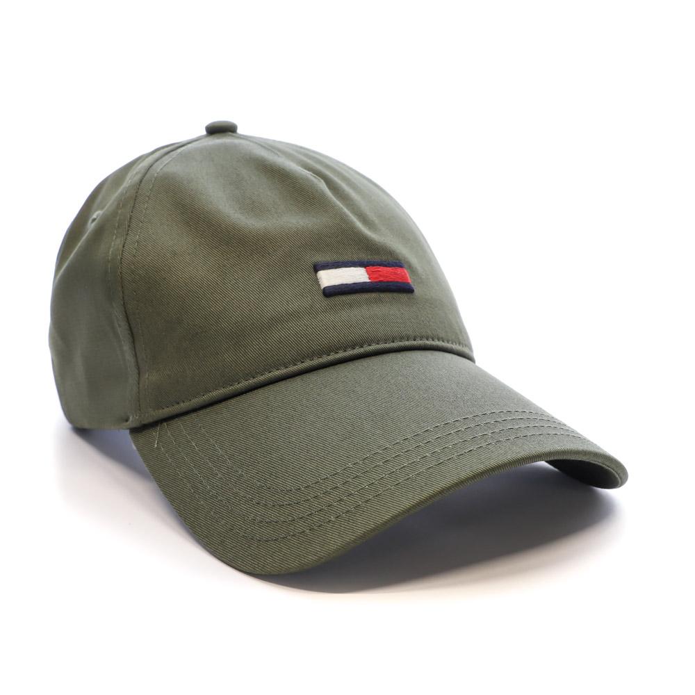 Tommy Hilfiger Casquette Kaki Homme Tommy Hilfiger Elongated