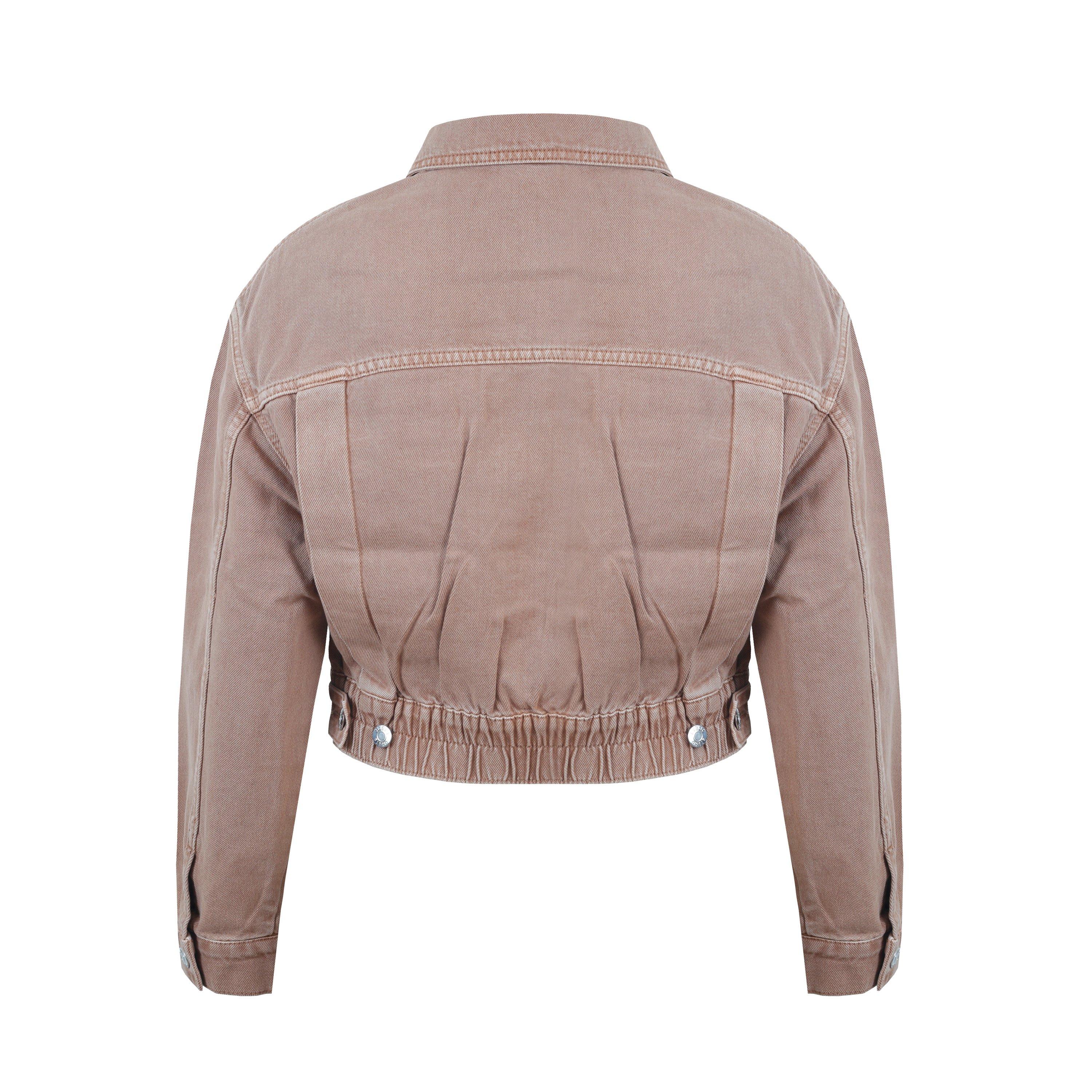 Fabric Denim Jacket Womens