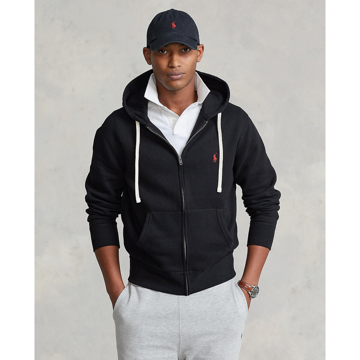 POLO RALPH LAUREN<br>Moletom com zíper Polo RL Fleece