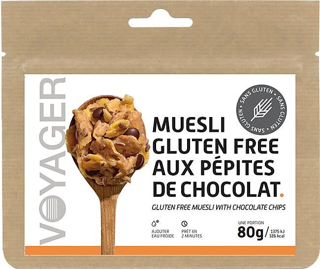 VOYAGER - MUESLI AUX PEPITES DE CHOCOLAT SANS GLUTEN